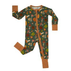 LITTLE SLEEPIES Zippy Woodland Forest Mushroom Leaf 18/24 Months